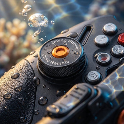 Underwater Phone Housing 20m | Dive Case with Bluetooth Grip