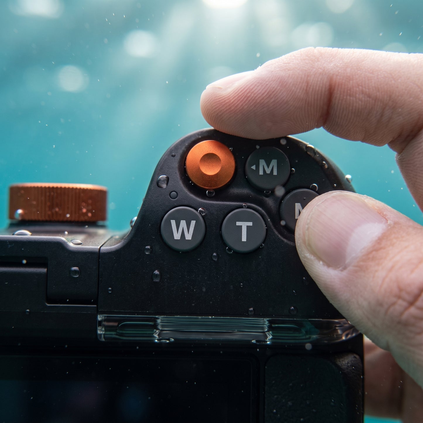 Underwater Phone Housing 20m | Dive Case with Bluetooth Grip