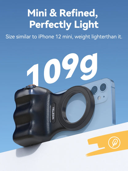 MagSafe Camera Grip | Bluetooth Shutter & Remote for iPhone