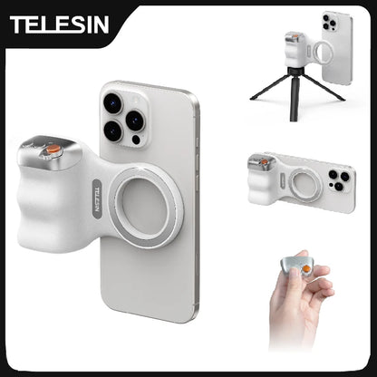 MagSafe Camera Grip | Bluetooth Shutter & Remote for iPhone