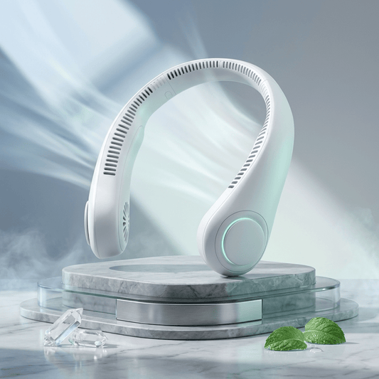 Bladeless Neck Fan | Hands-Free Cooling - Wexbury & Co.