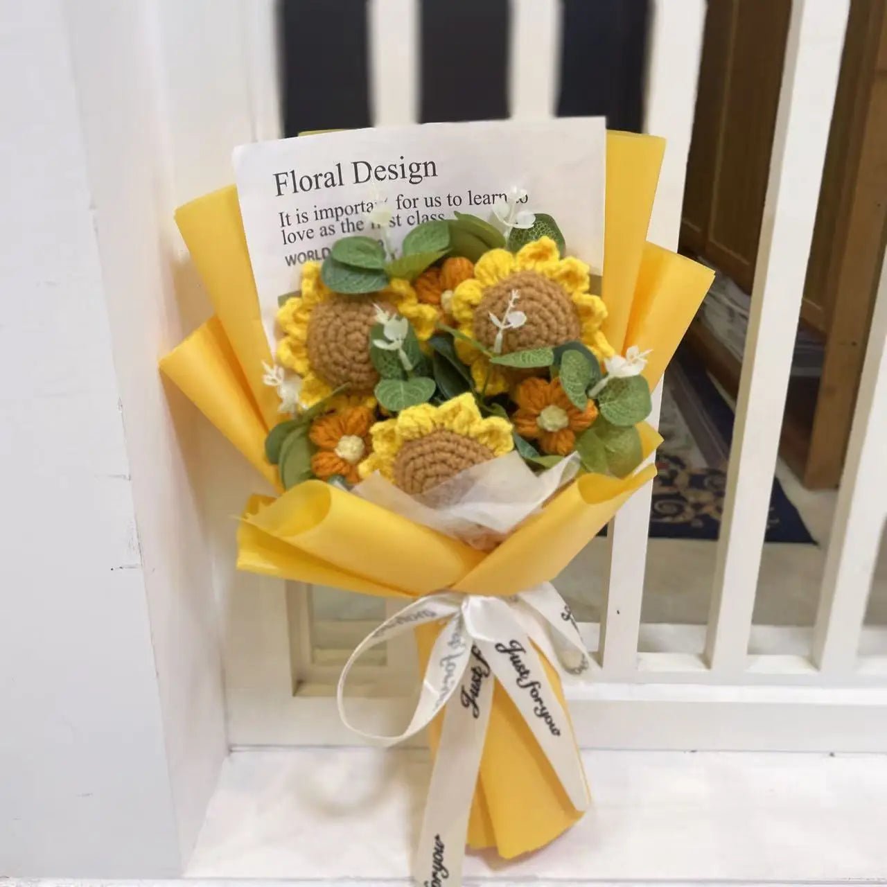 Freshly Knitted Bouquet Flowers Crochet - Happy Amazing