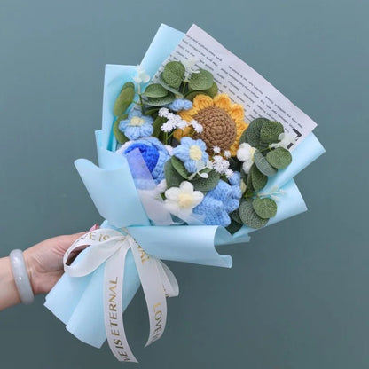 Freshly Knitted Bouquet Flowers Crochet - Happy Amazing