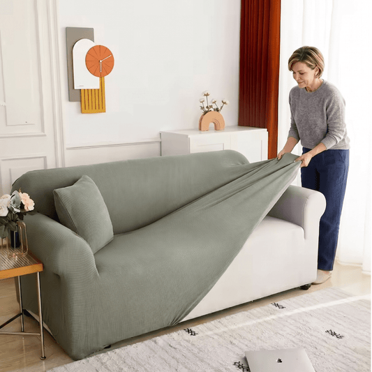Non-Slip Stretch To Fit Jacquard Cover - Wexbury & Co.
